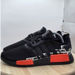 Adidas Mens NMD R1 FX6794 Black Running Shoes Sneakers Size 9